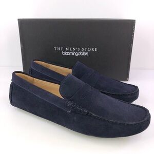 The Men's Store at Bloomingdale's Men's Penny Loafer Drivers NAVY